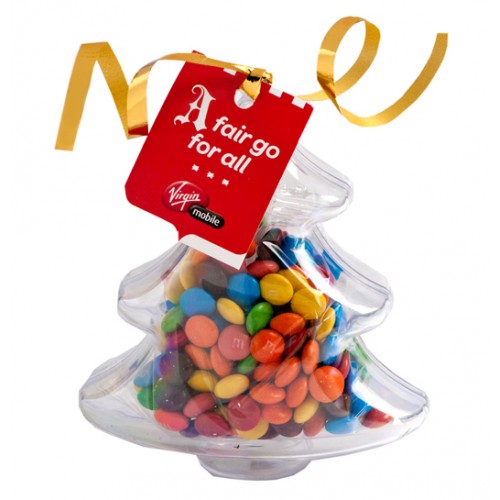 ACRYLIC TREES FILLED WITH M&Ms 50G